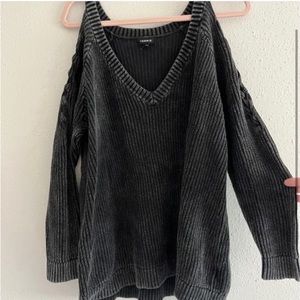 Torrid dark grey sweater